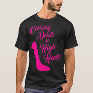 Avslutande avtal i Högklackar för Real Gods Agent T Shirt