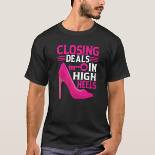 Avslutande avtal i Högklackar Hypotekslåneansvarig T Shirt
