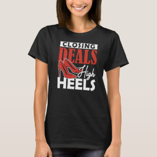 Avslutande avtal i Högklackar Hypotekslåneansvarig T Shirt