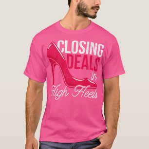Avslutande avtal i Högklackar i Gods T Shirt
