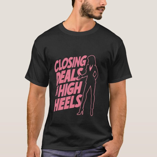 Avslutande avtal i Högklackar — T Shirt (Framsida)