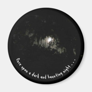 Avslutande Mörk Natt Magnet