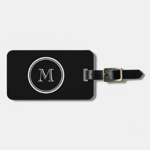 Avslutar den initiala svart kicken för Monogram Bagagebricka