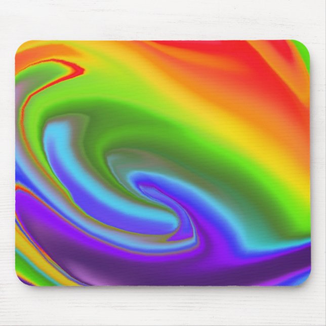 Avslutar regnbågeverkligen? mousepad musmatta (Framsidan)