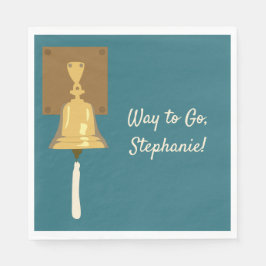 Avslutat behandling av Ringing Cancer Bell Pappersservett