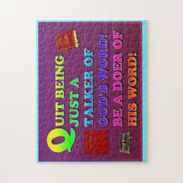 Avslutat vara precis en pratmakare av gud ord! Var Pussel