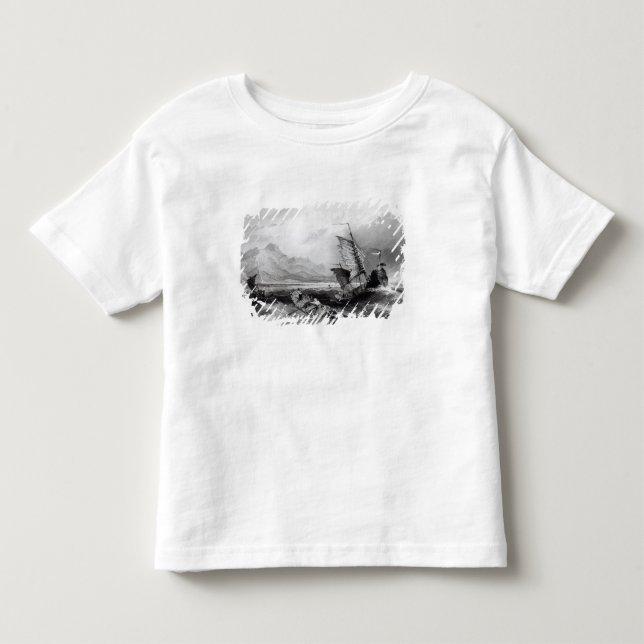 Avslutning av den underbara väggen av chinan t-shirt (Framsida)