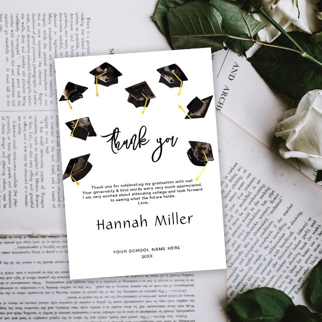 Avslutningsfest Glada Hattar Tack Kort (Skapare uppladdad)