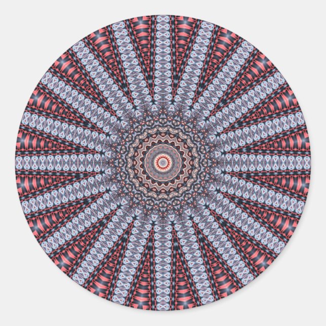 AvslutningsMandala •, Klistermärke (Framsida)