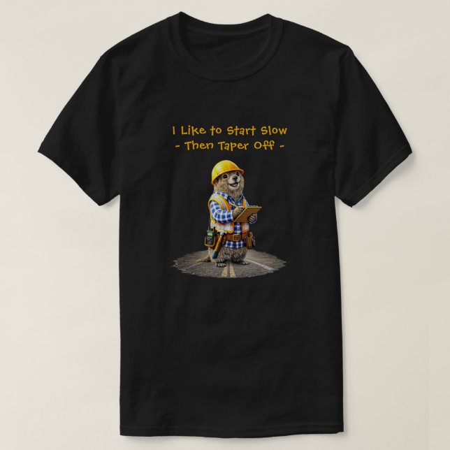 "Avsmalning" (1) T Shirt (Design framsida)
