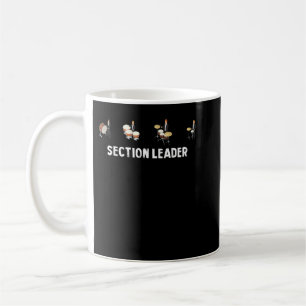 Avsnitt Leader Marching Band Drumline Drummer133 Kaffemugg