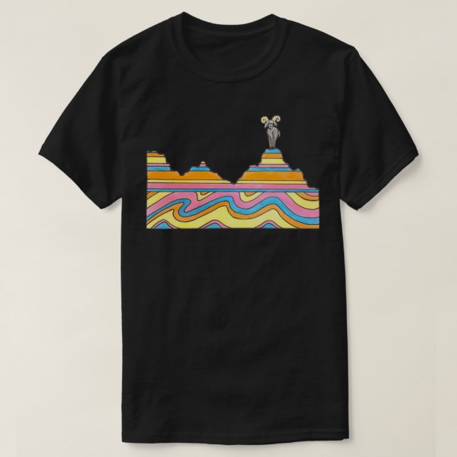 Avsnittet Bergget kor T Shirt (Design framsida)