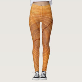 Avsnittslegeringar i Acacia Träd Kor Leggings