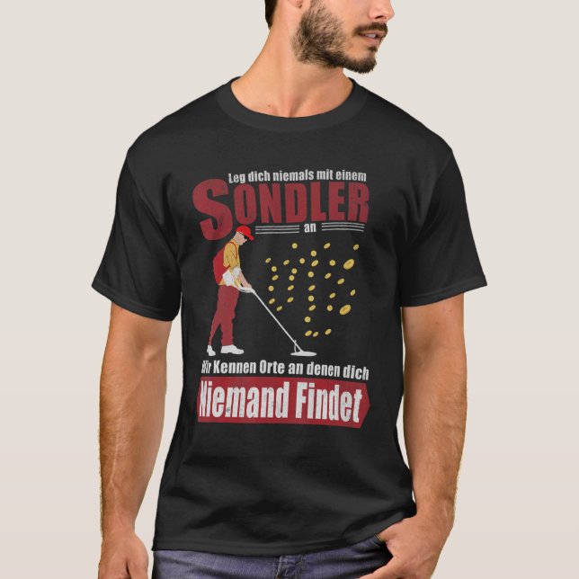Avsök Catcher avsökningstillbehör för avkänningsde T Shirt (Framsida)