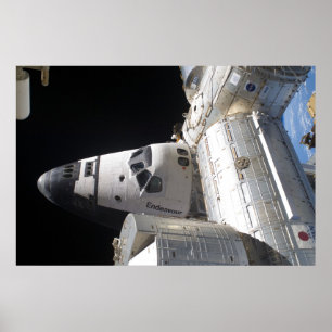 Avsökning och ISS-teknik för rymdfärder Poster