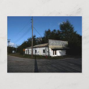 Avstående hus på Rural Florida Vykort