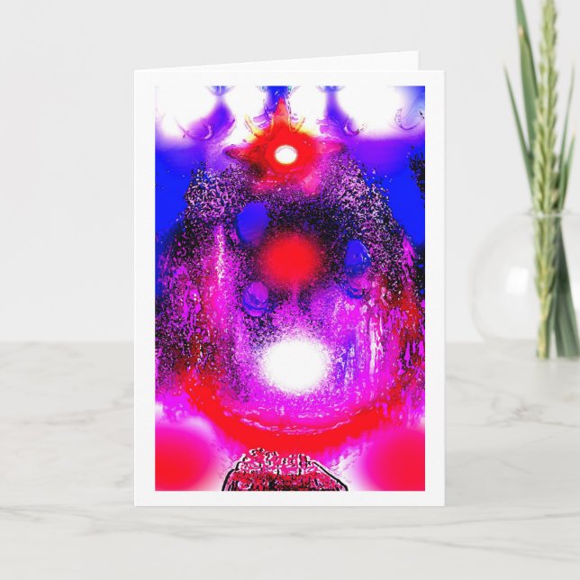 Avstående läkning helgkort (Framsida)