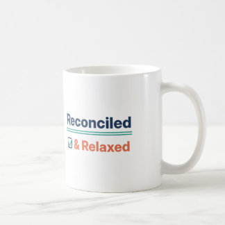 Avstämda och Avslappnade Rolig Bokföringshumor Bok Kaffemugg