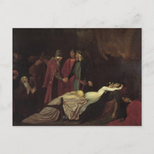 Avstämning av montagues och Capulets Vykort