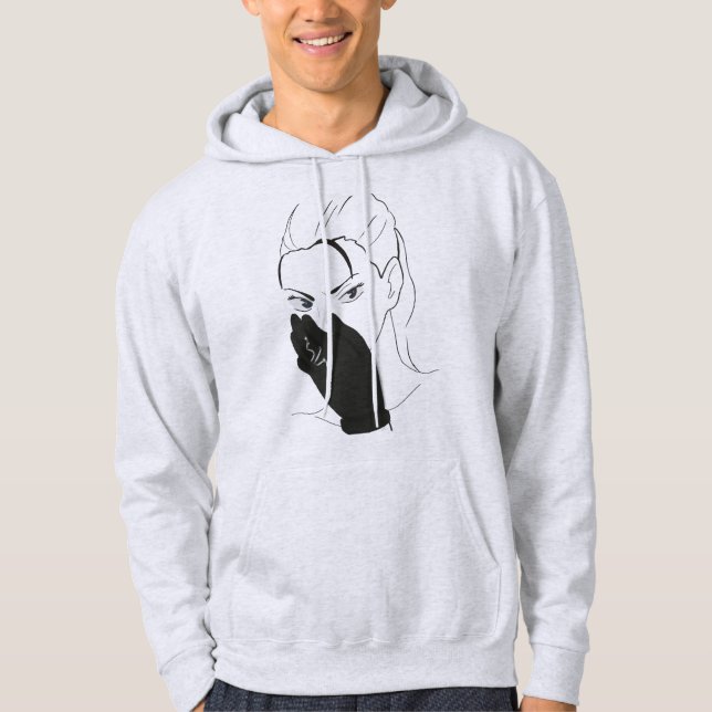 avstånd behålla hoodie (Framsida)