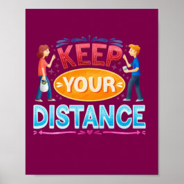 avstånd behålla poster