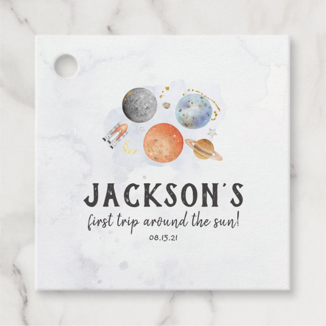 Avstånd - favorittagg gåvor etiketter (Framsida)