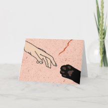 Avstånd hälsningskort