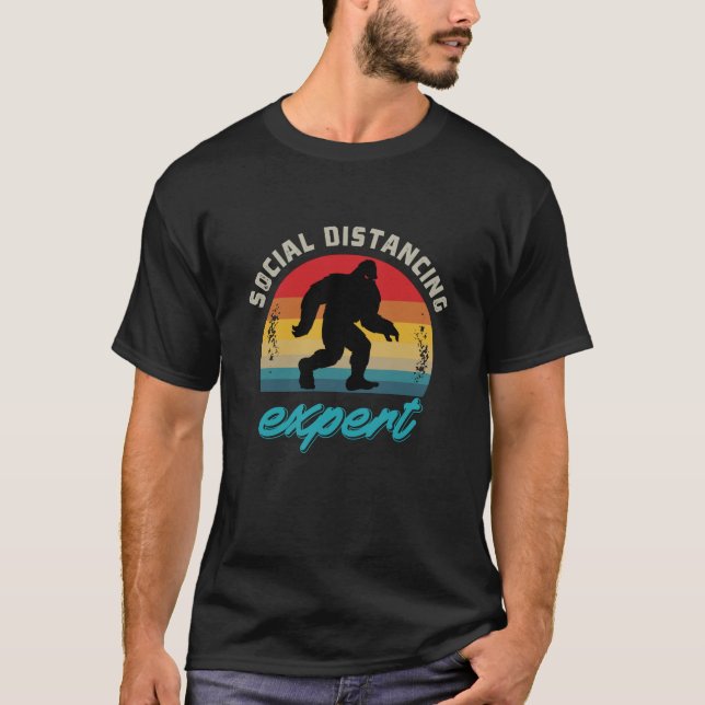 Avstånd i Social T Shirt (Framsida)