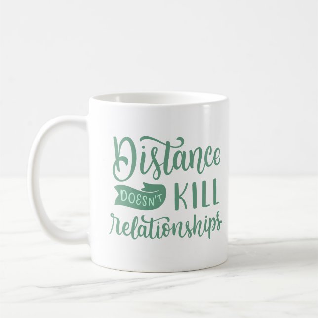 AVSTÅND INNEHÅLLSRELATIONER FÖR DÖDA KAFFEMUGG (Vänster)