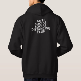 Avstånd Klubb mot Social Social Hoodie