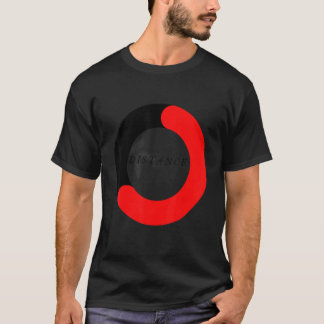 Avstånd modern frihet t shirt