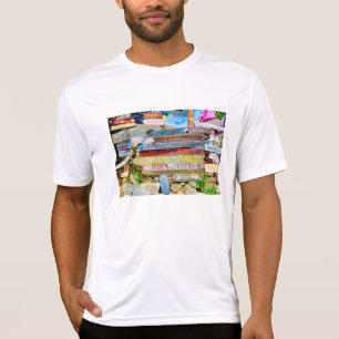 Avstånd tecken t shirt