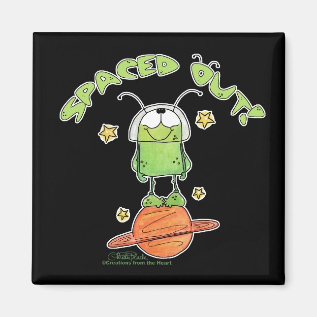 Avstånd ut Alien Magnet (Framsidan)