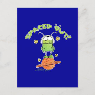 Avstånd ut Alien Vykort
