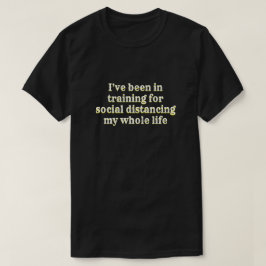 Avstånd utbildning i Social T Shirt