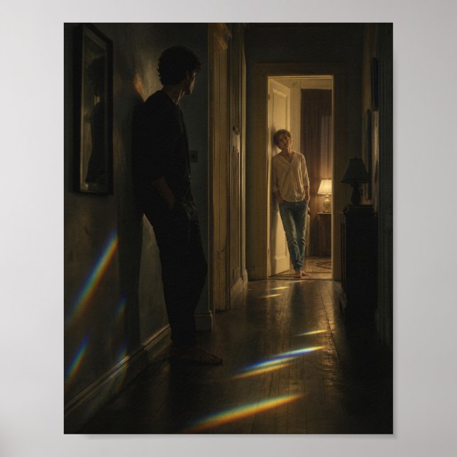 Avståndet mellan dörrar | Gay Art Project Poster (Framsidan)