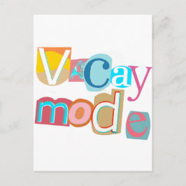 Avstängningsläge för Stil Vykort