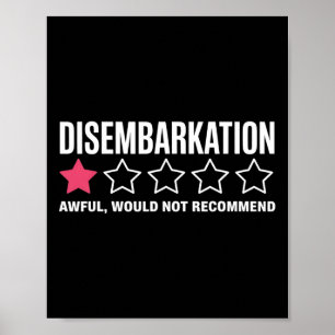 Avstigning Förfärlig Skulle Inte Recommendera Roli Poster