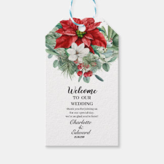 Avstörande matris av Blommigt Bröllop Presentetikett