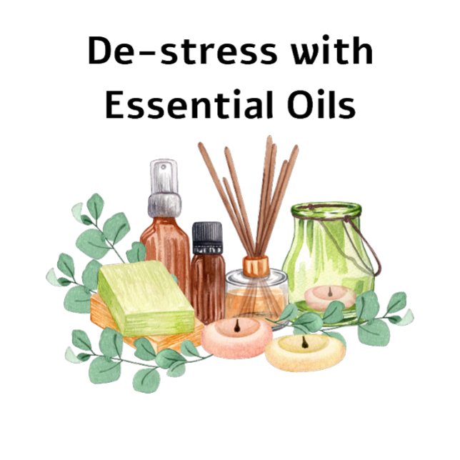 AvStressa med Essential Oils T-Shirt (Skapare uppladdad)