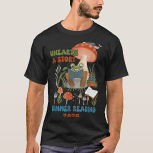 Avtäcka en berättelse sommarläseprogram 2026 Groda T Shirt