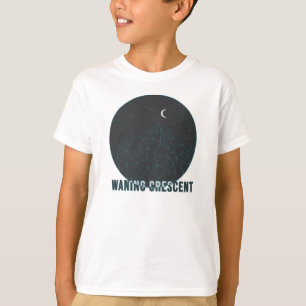 Avtagande halvmåne t shirt