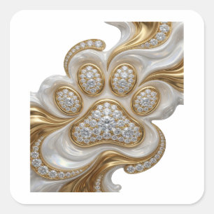 Avtagbar Silvermotiv Klistermärke