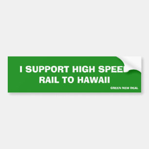 Avtal för grönt Hawaii för snabb stång nytt Bildekal