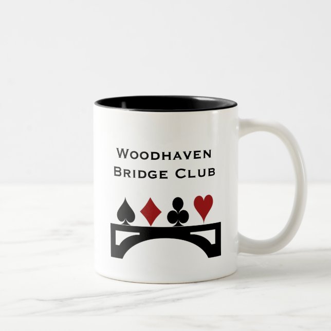 Avtala överbryggar den beställnings- muggen för Två-Tonad mugg (Höger)