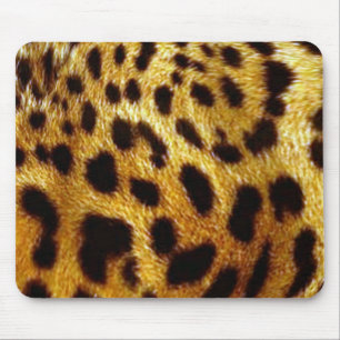 avtryck av leoparder musmatta