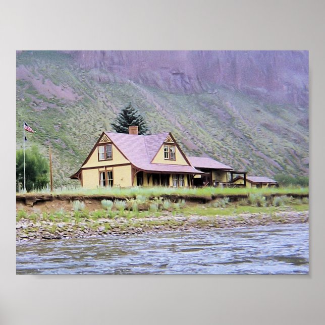 avtryck av vagnskorgen poster (Framsidan)