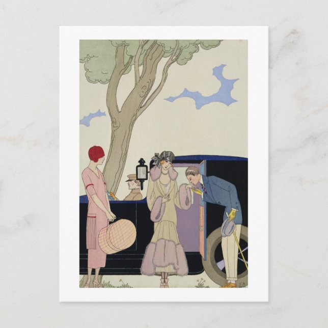 Avund, 1914 (pokör print) vykort (Framsida)