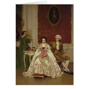 Avundsjuka 1861 hälsningskort