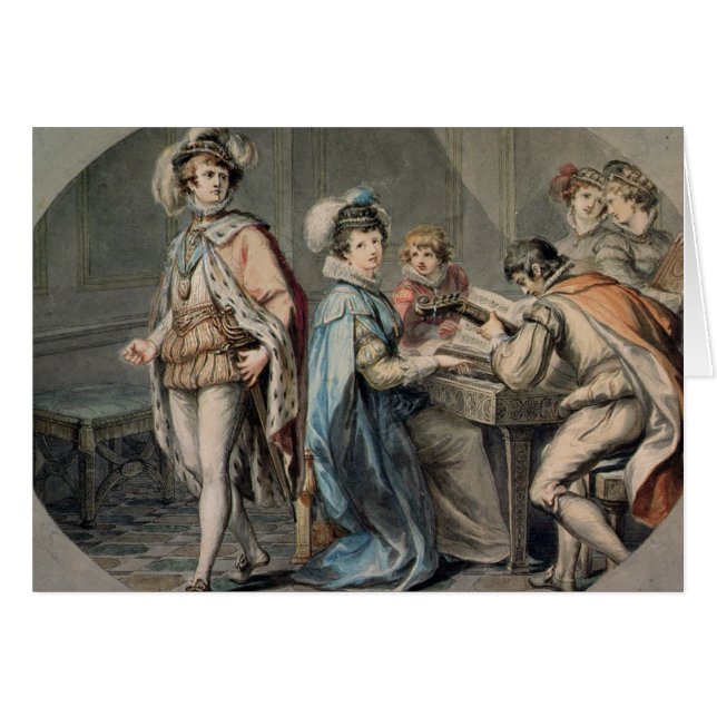 Avundsjukan av Darnley Hälsningskort (Framsidan Horizontal)